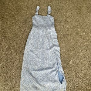 Abercrombie & Fitch Smocked Midi Dress Small